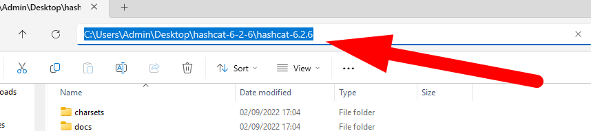 CMD in Directory Bar